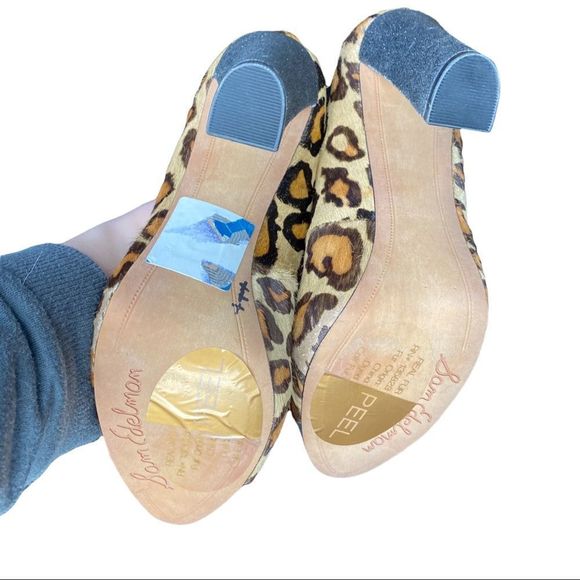 Sam Edelman Frances Pumps with Glitter Toe & Heel | Size 6 - Picture 7 of 8